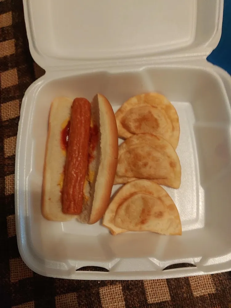 Hot Dog & Pierogies